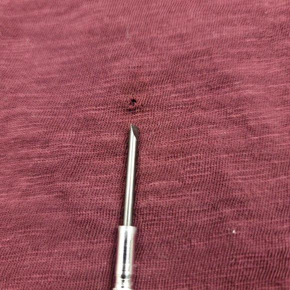 Vince Mens XXL Shirt Henley‎ Red Short Sleeve Casual Cotton 2XL - Issues - Picture 12 of 14